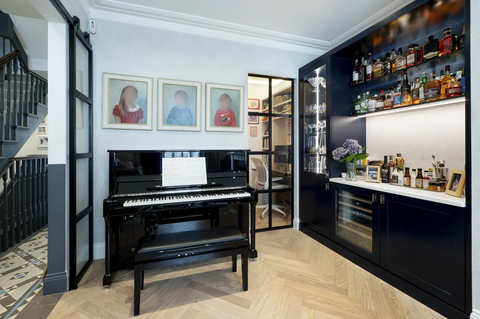 Fulham Town House, interior design by Studio Schubert in Fulham, SW6